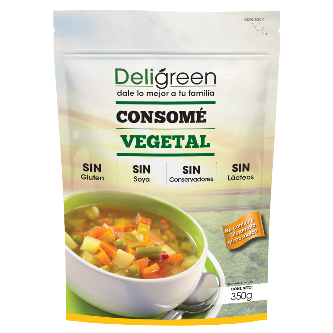 Consomé sazonador vegetal Deligreen