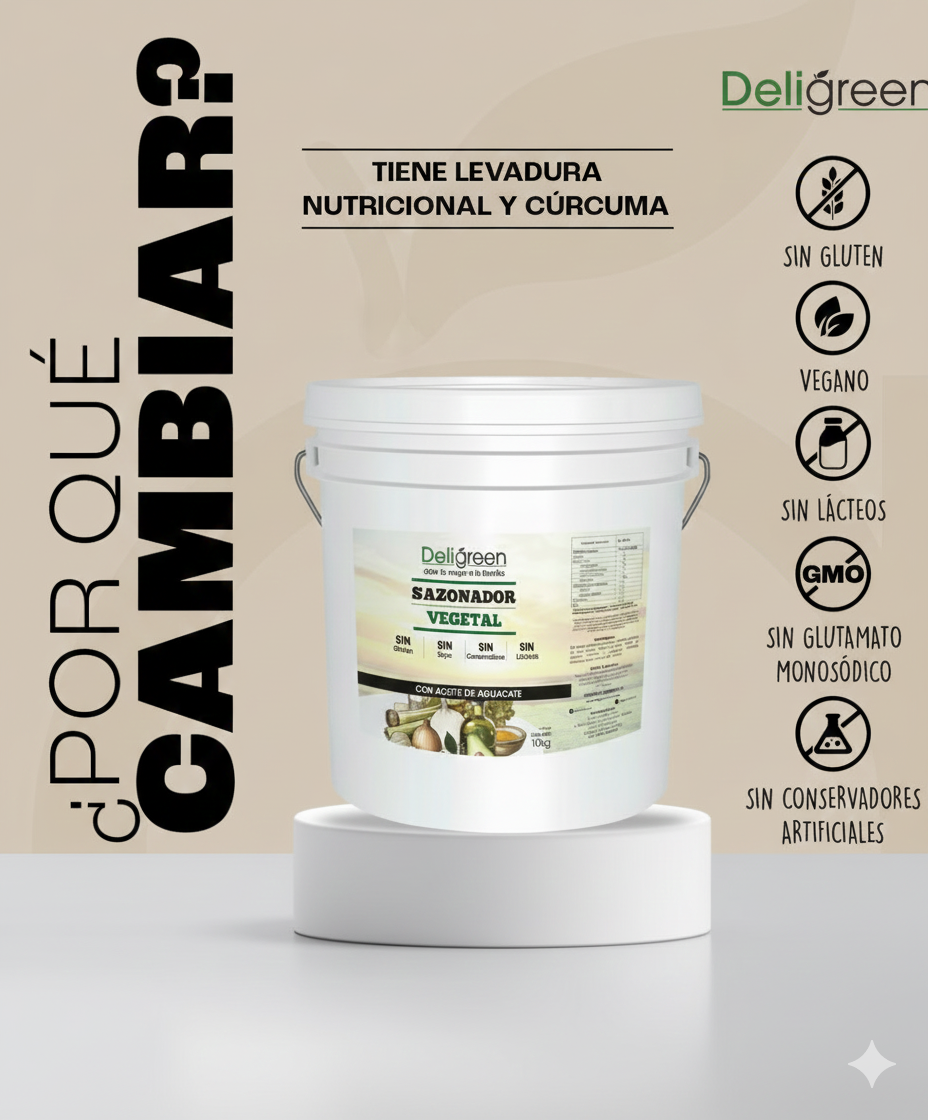 Sazonador vegetal Natural Gourmet a granel