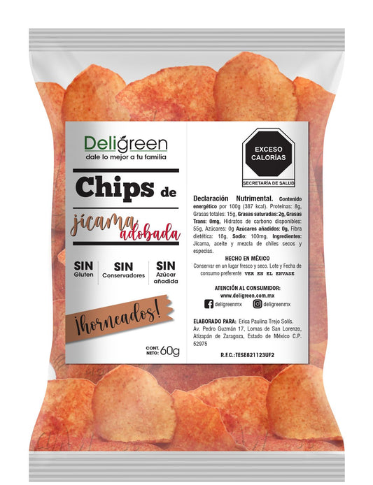 Chips de Jícama Adobada 60g