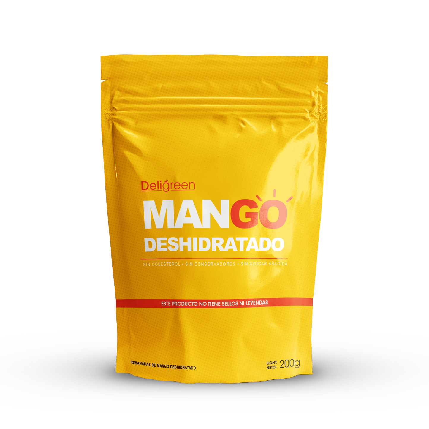 Mango Natural Deshidratado Snack Pack 200g