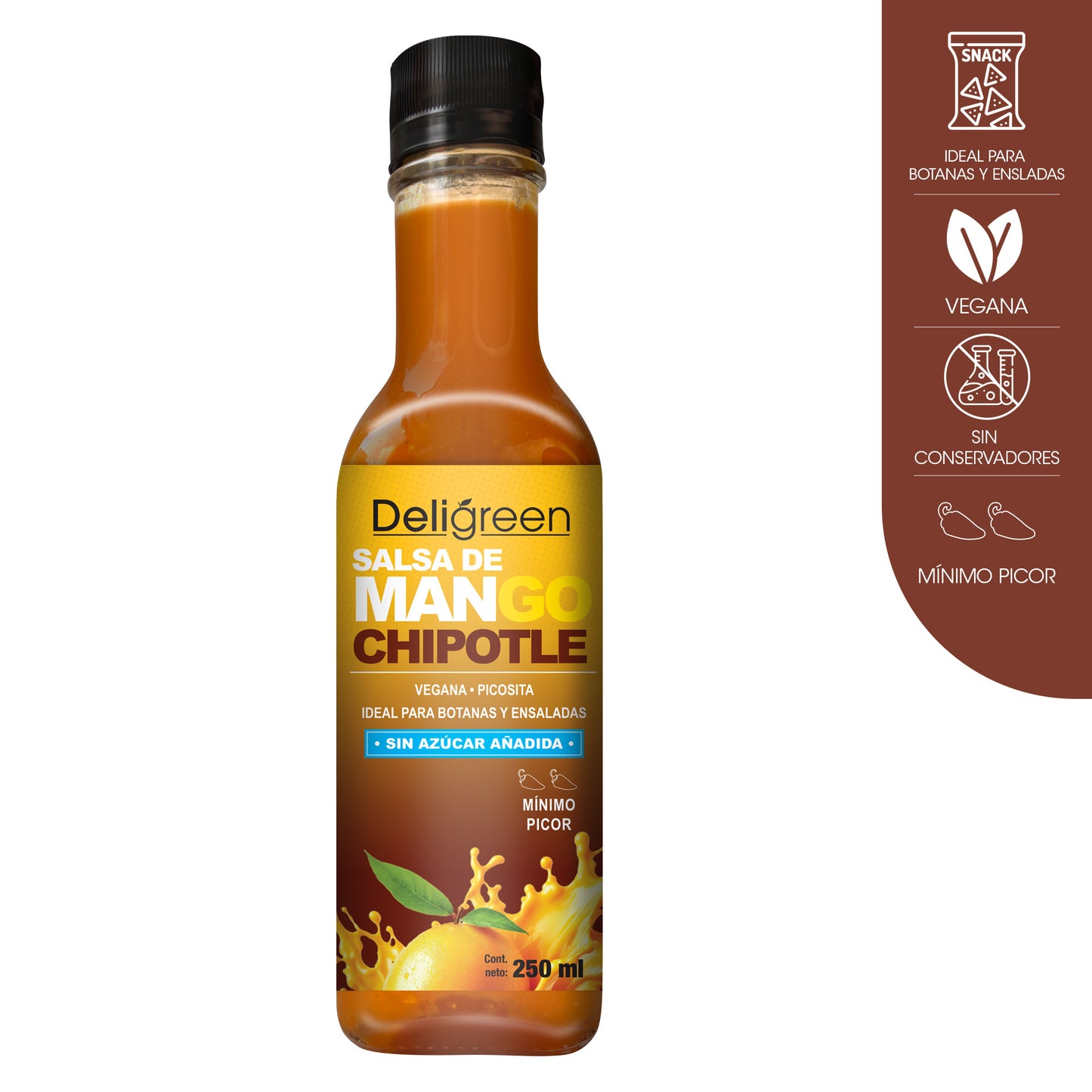 Salsa Agridulce Sabor Mango Chipotle 250g