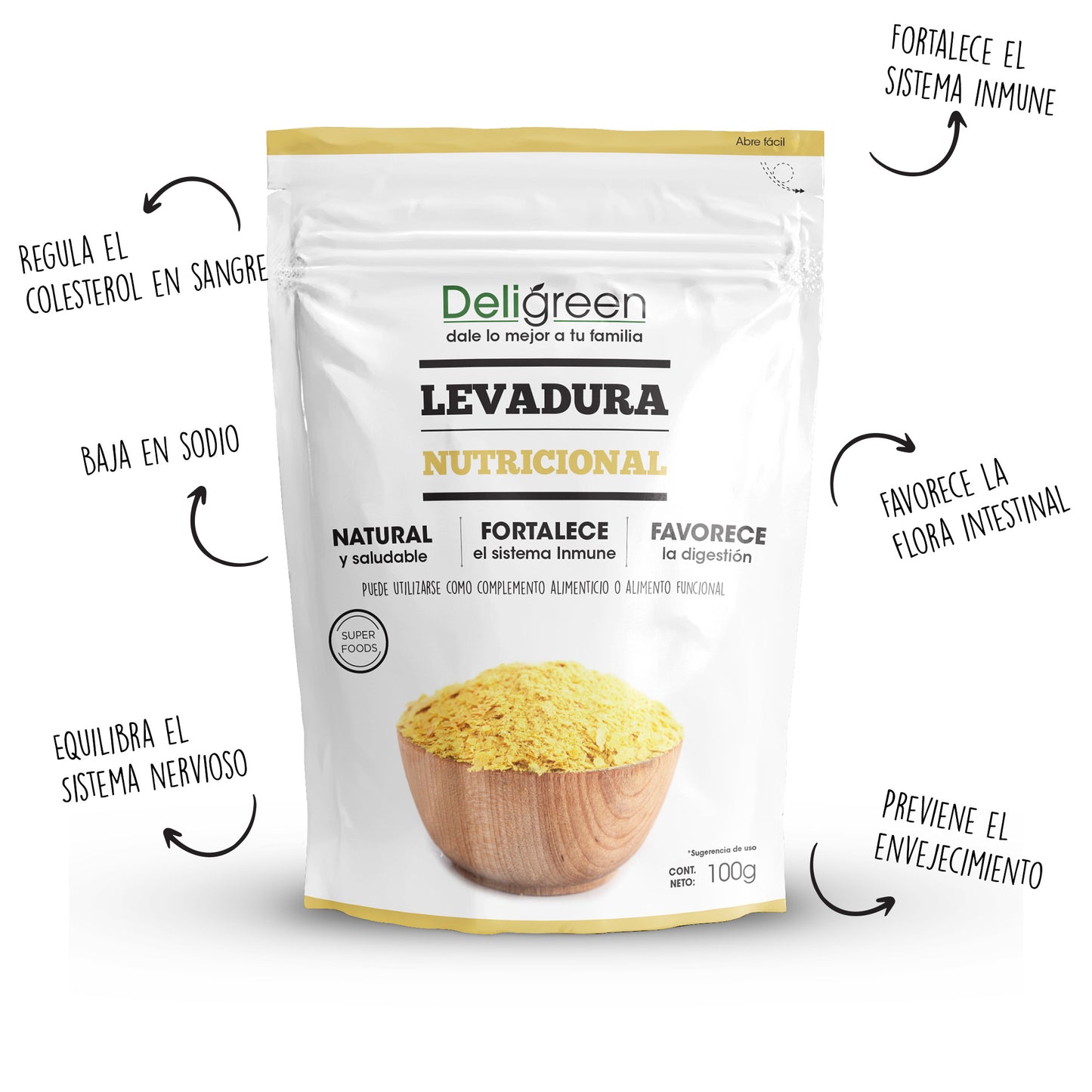 Levadura Nutricional 100g