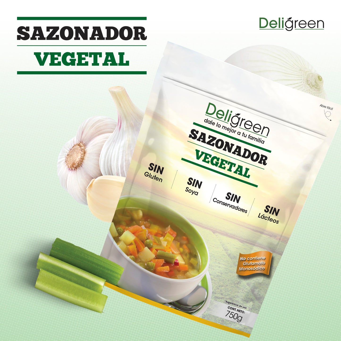 Sazonador Vegetal Natural 750 grs