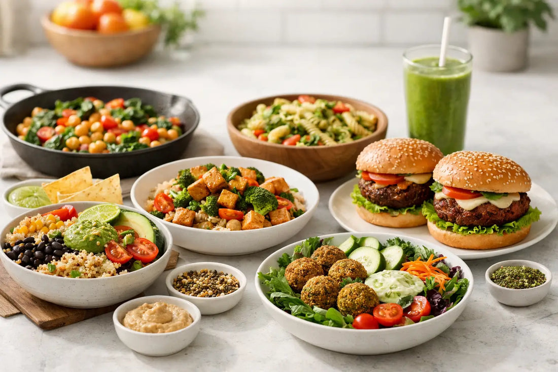 Comida vegana fácil para comer rico diario