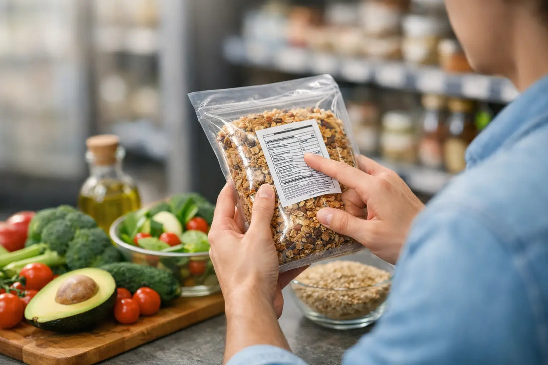 Cómo leer etiquetas de alimentos saludables