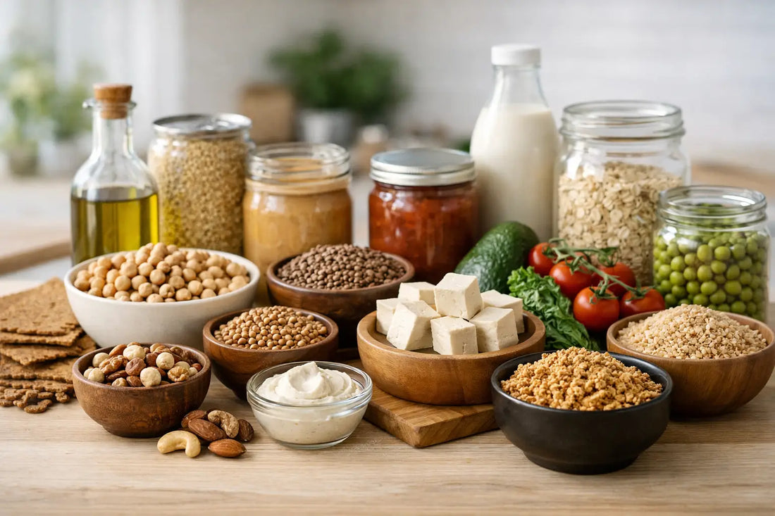 12 mejores productos veganos para despensa