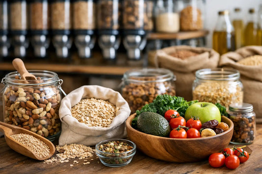 Comprar alimentos saludables a granel bien