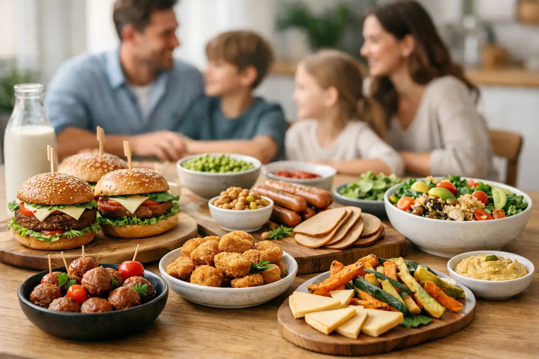 Tendencias de productos veganos familiares