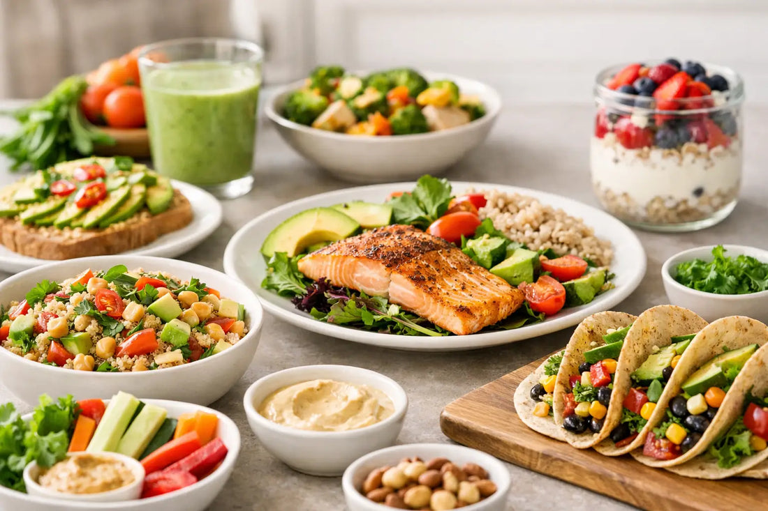 10 recetas saludables para comer rico