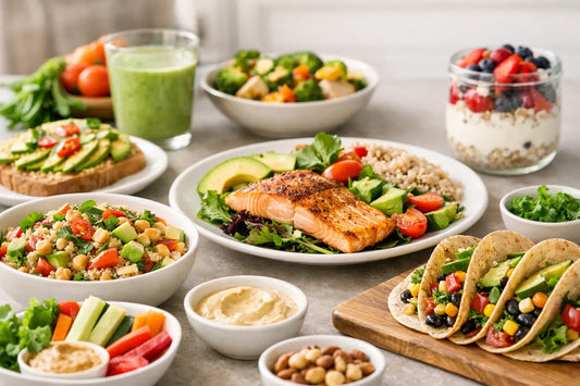 10 recetas saludables para comer rico
