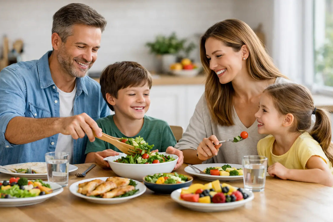 Comer mejor en familia sí se puede