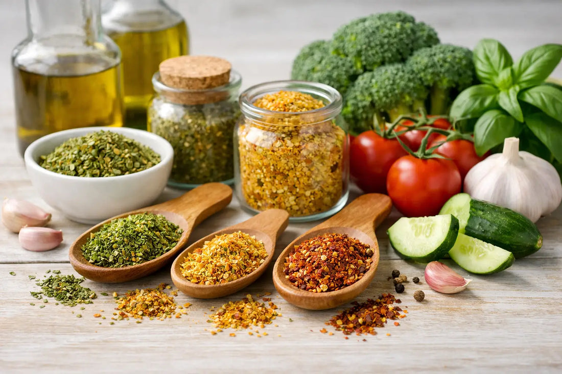 Cómo elegir sazonadores vegetales saludables