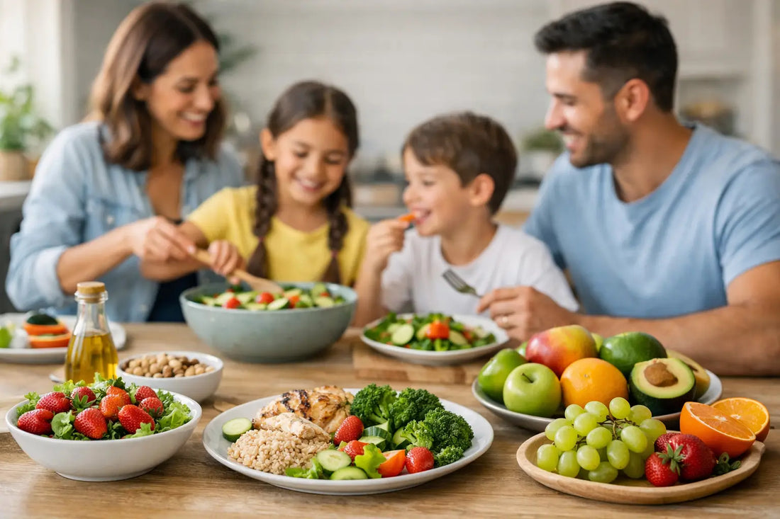 Guía de alimentación saludable familiar