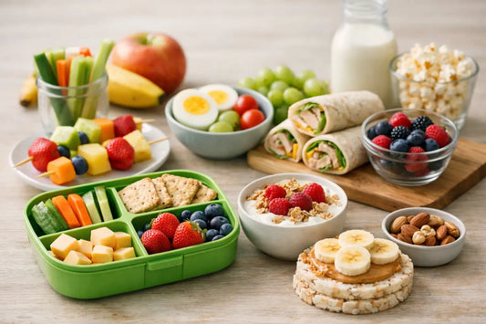 12 ideas de colaciones saludables para niños