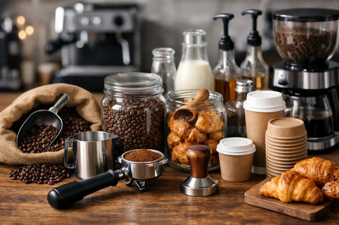 Qué productos comprar para cafeterías