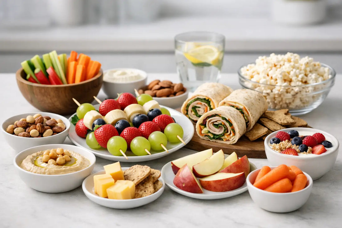 10 mejores snacks saludables familiares