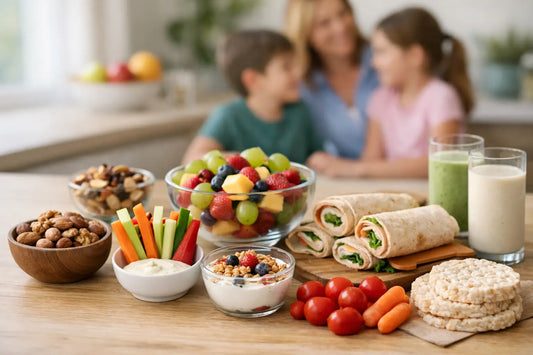 Mejores colaciones saludables para familia