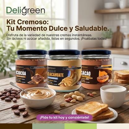 Kit Cremoso sin Azúcar Sin Lácteos