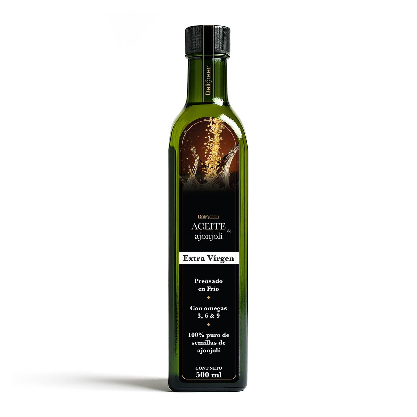 Aceite de Ajonjolí Extra Virgen 500 ml
