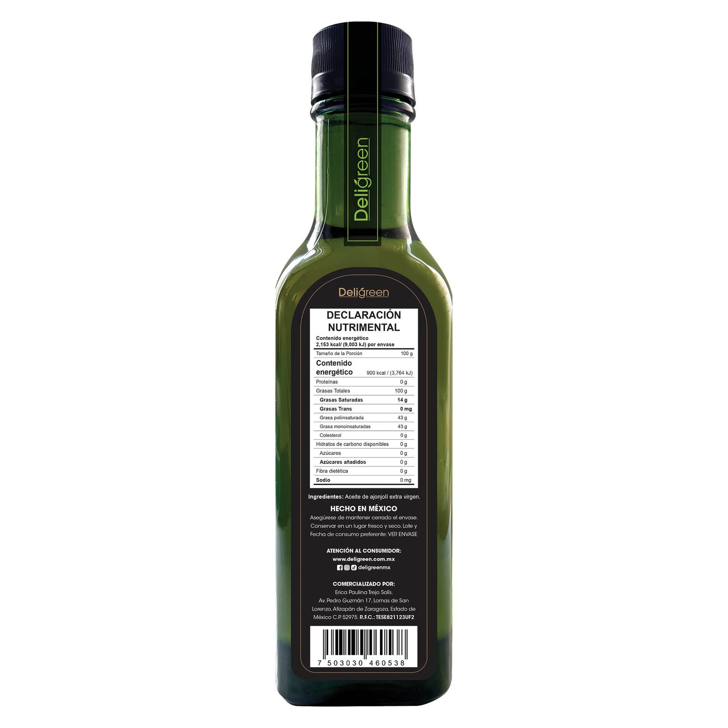Aceite de Ajonjolí Extra Virgen 260 ml