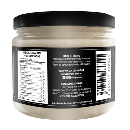 Aceite de Coco Orgánico Neutro 300ml