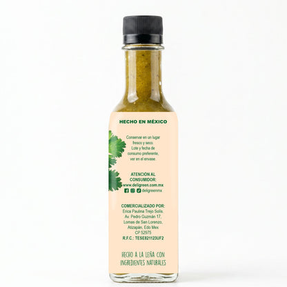 Salsa a la Leña Cilantro Habanero 250ml