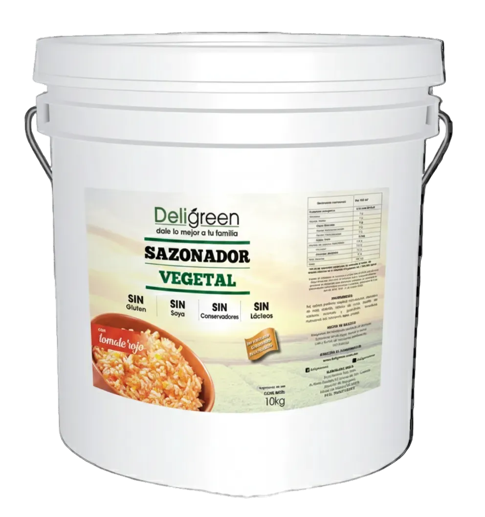 Sazonador vegetal con jitomate a granel