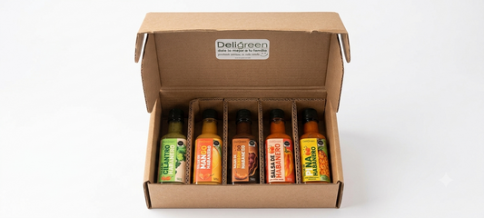 Kit Deligreen de 5 Salsas Habanero — Edición Especial ENVÍO $1