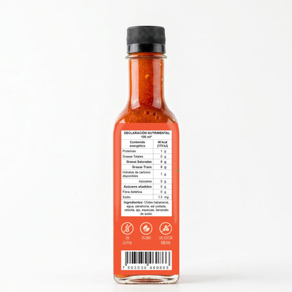 Salsa a la Leña Habanero Natural 250ml