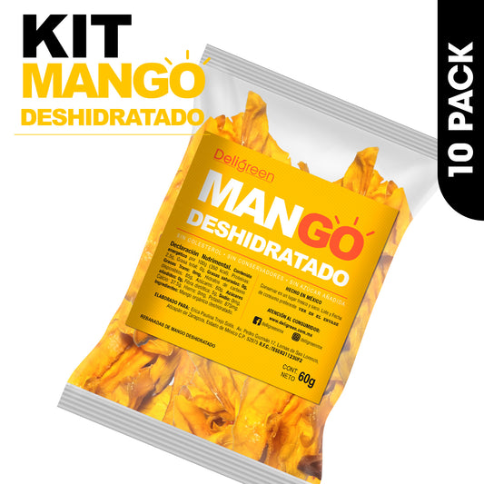 Kit 10x Mango Natural Deshidratado 60g