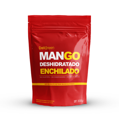 Mango Enchilado Deshidratado Snack Pack 200g