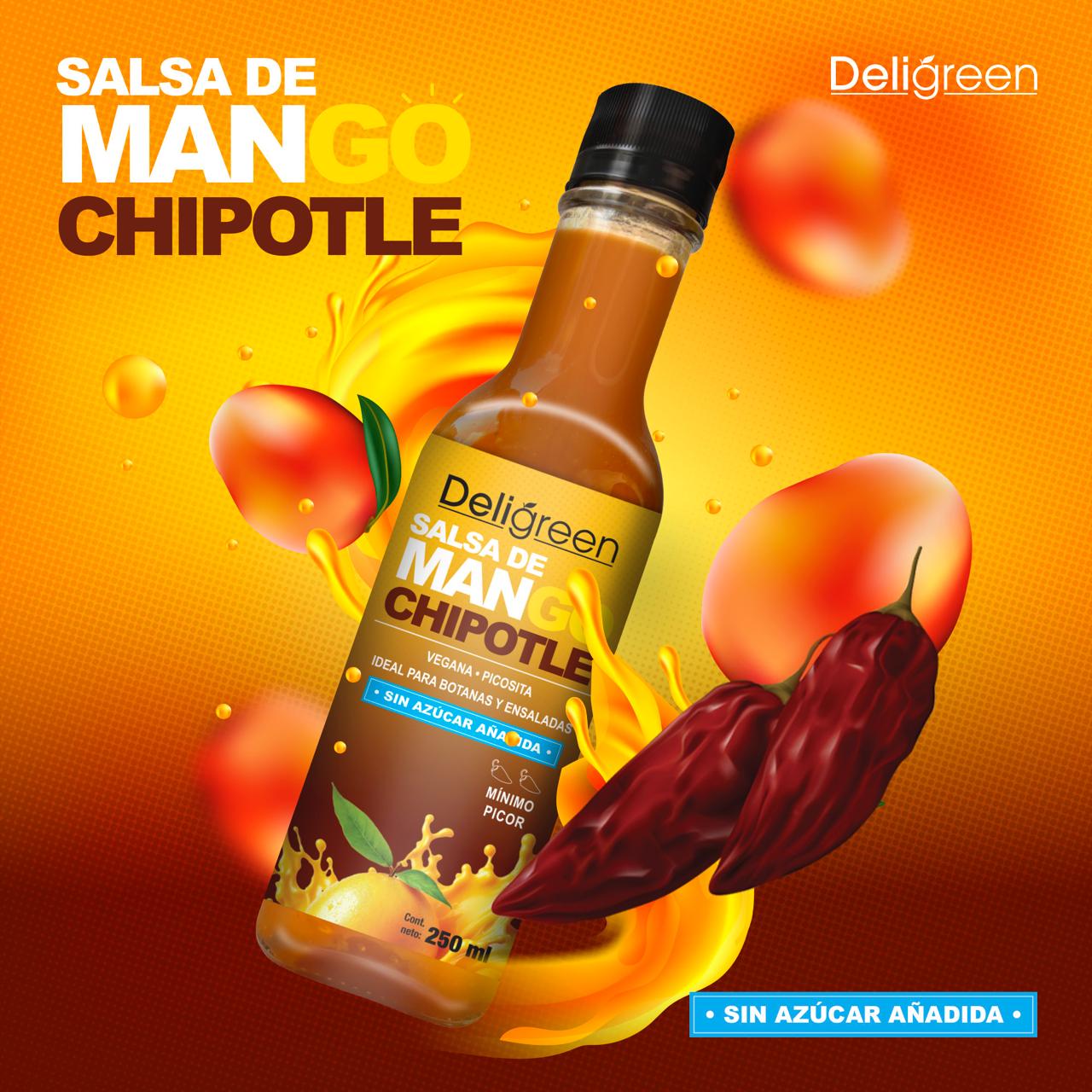 Salsa Agridulce Sabor Mango Chipotle  250g