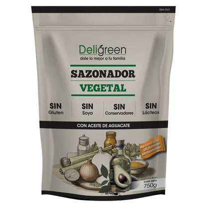 Sazonador Vegetal Natural 750g - Con Aceite de Aguacate