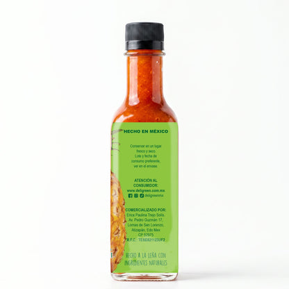 Salsa a la Leña Piña Habanero 250ml