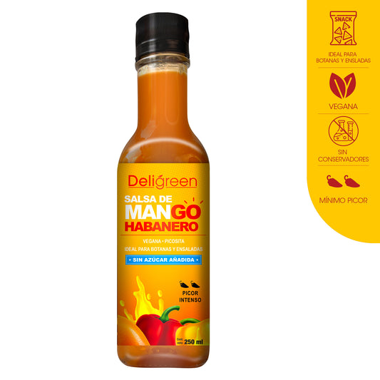 Salsa Agridulce Sabor Mango Habanero 250g
