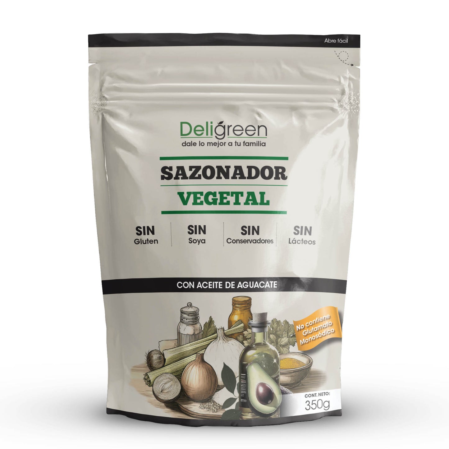 Sazonador Vegetal Natural Gourmet 350g