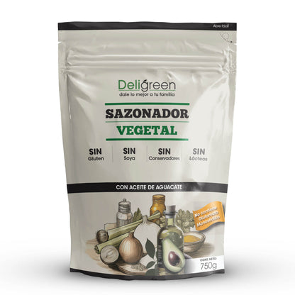 Sazonador Vegetal Natural 750g - Con Aceite de Aguacate