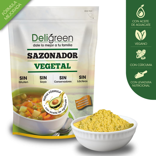 Sazonador Vegetal Natural 750g - Con Aceite de Aguacate