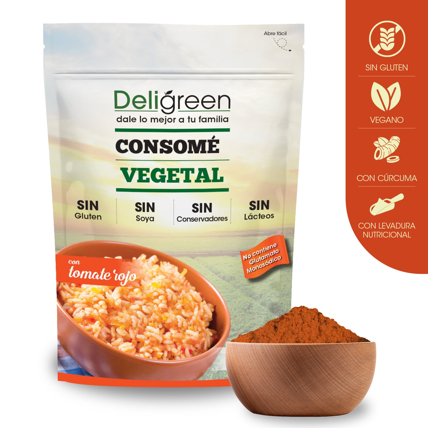 Sazonador Vegetal con Jitomate 350 g