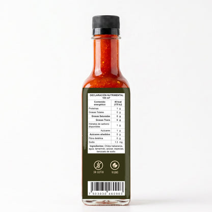 Salsa a la Leña Tamarindo Habanero 250ml