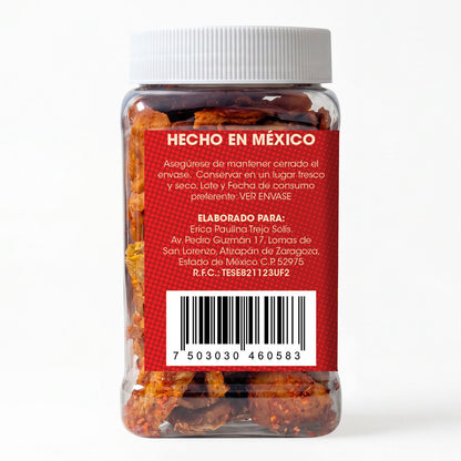 Mango Enchilado Deshidratado Snack Pack Bote 200g