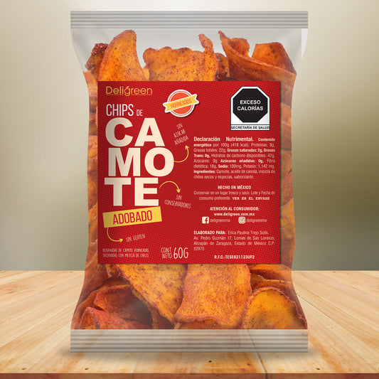 Chips de Camote Adobado 60g