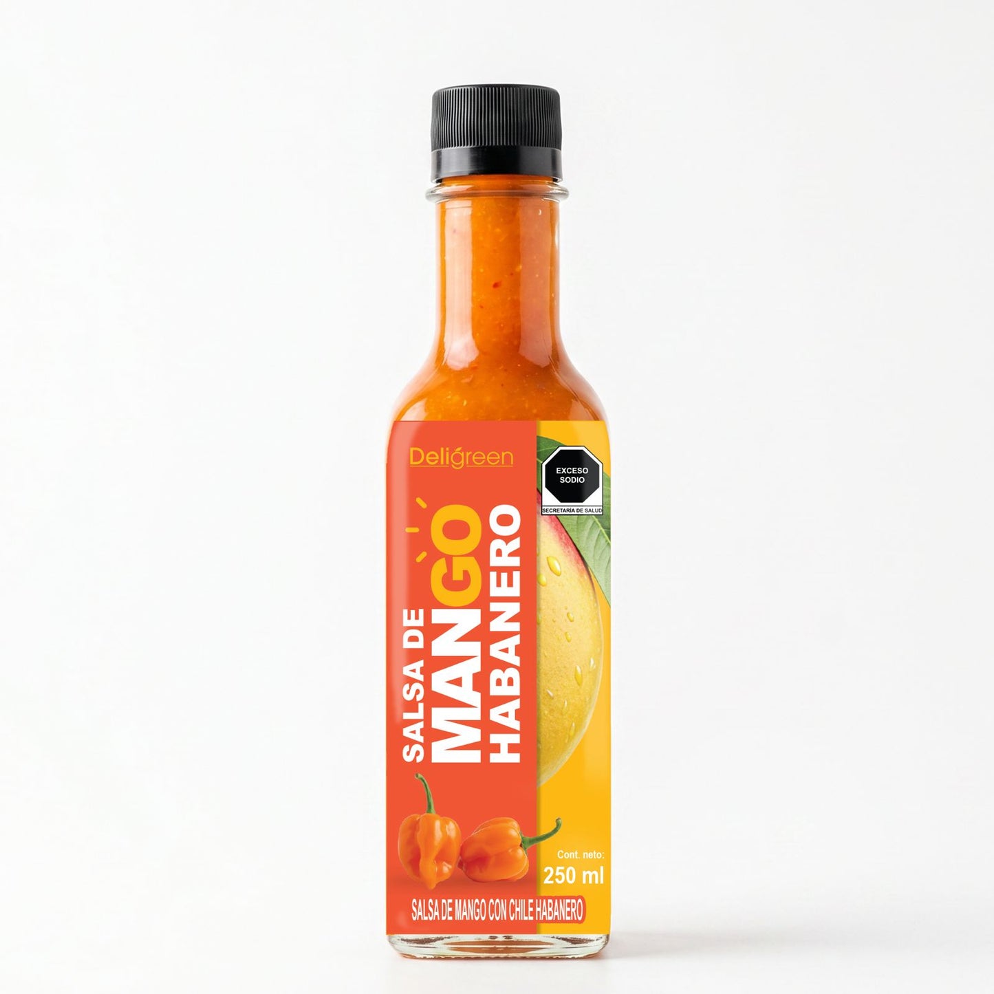 Kit Deligreen de 5 Salsas Habanero — Edición Especial ENVÍO $1
